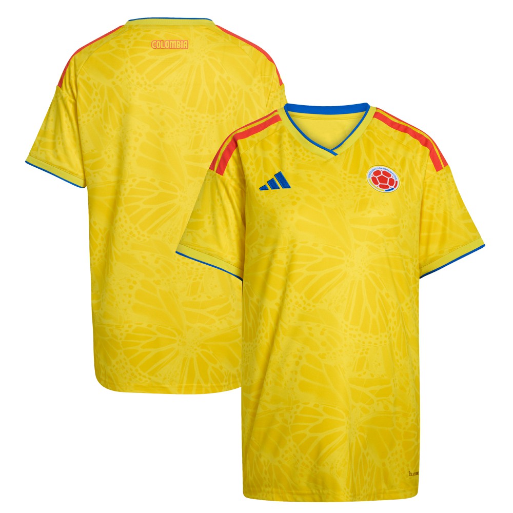 Colombia National Team Women's FIFA x World Cup 2026 Home Replica Jersey Yellow - Adidas