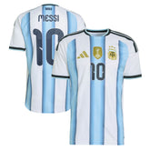 Lionel Messi Argentina National Team FIFA x World Cup 2026 Home On Field Jersey White - Adidas