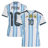 Lionel Messi Argentina National Team Women's FIFA x World Cup 2026 Home Replica Jersey White - Adidas