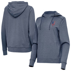 New York Mets Antigua Women's Justice Stars and Stripes Team Logo Pullover Hoodie | MLB Online