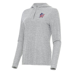 Miami Marlins Antigua Women's Daybreak Quarter-Zip Hoodie | MLB Near me