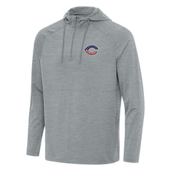 Cincinnati Reds Antigua Spikes Stars and Stripes Team Logo Quarter-Zip Pullover Hoodie | MLB Near me