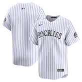 Colorado Rockies Youth Home Limited Jersey - White