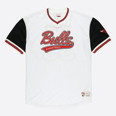 Scottie Pippen Chicago Bulls Player Mesh V-Neck Shirt sale New