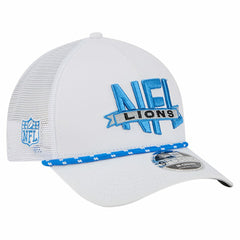 Detroit Lions New Era NFL 9FORTY A-Frame M-Crown Adjustable Trucker Hat
