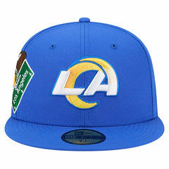 Los Angeles Rams New Era Group Chat 59FIFTY Fitted Hat