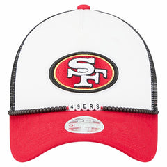 San Francisco 49ers New Era Women's Friendship Bracelet 9FORTY Adjustable Hat