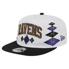 Baltimore Ravens New Era Argyle 19TWENTY Adjustable Hat