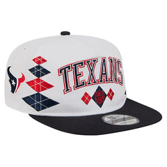 Houston Texans New Era Argyle 19TWENTY Adjustable Hat