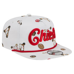Kansas City Chiefs New Era Team Cheer 19TWENTY Snapback Hat