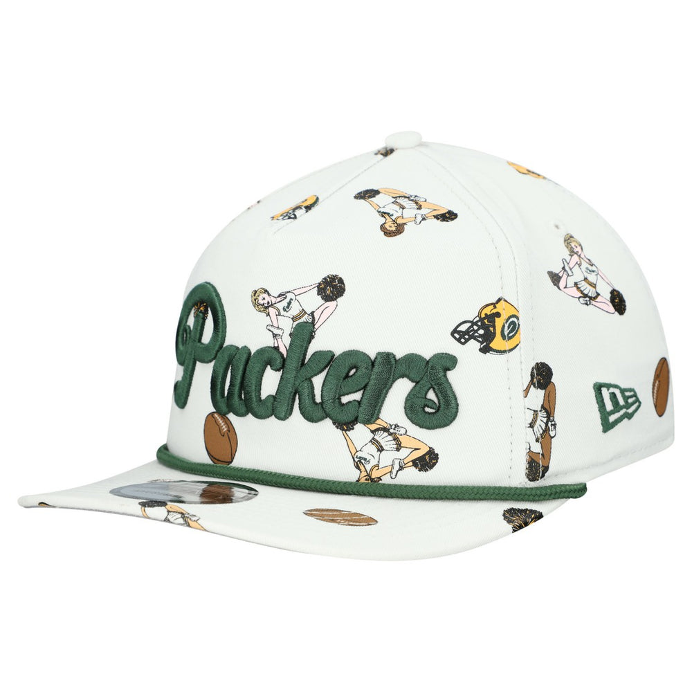 Green Bay Packers New Era Team Cheer 19TWENTY Snapback Hat