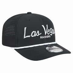 Las Vegas Raiders New Era Script 9SEVENTY Adjustable Hat