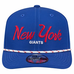 New York Giants New Era Script 9SEVENTY Adjustable Hat
