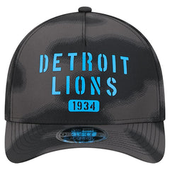 Detroit Lions New Era Halftone Camo 9FORTY Hat