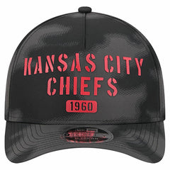Kansas City Chiefs New Era Halftone Camo 9FORTY Hat