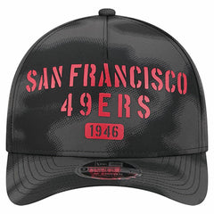 San Francisco 49ers New Era Halftone Camo 9FORTY Hat