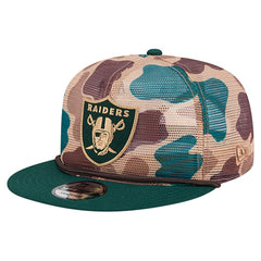 Las Vegas Raiders New Era Duck Camo 9FIFTY Snapback Hat