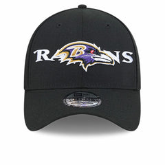 Baltimore Ravens New Era Overlap Logo 39THIRTY Stretch Fit Hat