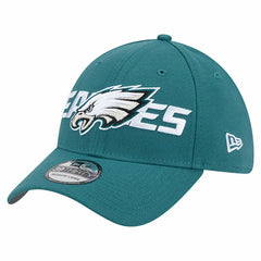 Philadelphia Eagles New Era Overlap Logo 39THIRTY Stretch Fit Hat