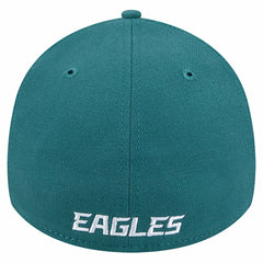 Philadelphia Eagles New Era Overlap Logo 39THIRTY Stretch Fit Hat