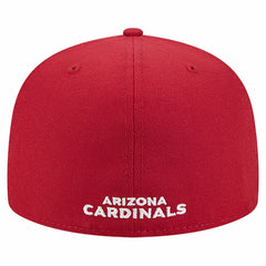 Arizona Cardinals New Era Overlap Wordmark 59FIFTY Fitted Hat