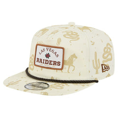 Las Vegas Raiders New Era Desert Rose 19TWENTY Adjustable Hat