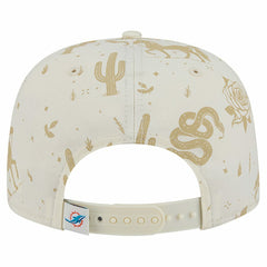 Miami Dolphins New Era Desert Rose 19TWENTY Adjustable Hat