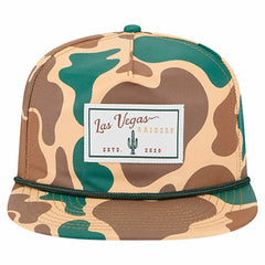 Las Vegas Raiders New Era Duck Rope 19TWENTY Snapback Hat