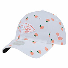 Kansas City Chiefs New Era Women's Fruit Pattern 9TWENTY Adjustable Hat