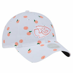 Kansas City Chiefs New Era Women's Fruit Pattern 9TWENTY Adjustable Hat