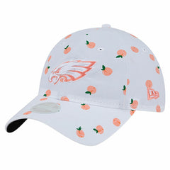 Philadelphia Eagles New Era Women's Fruit Pattern 9TWENTY Adjustable Hat
