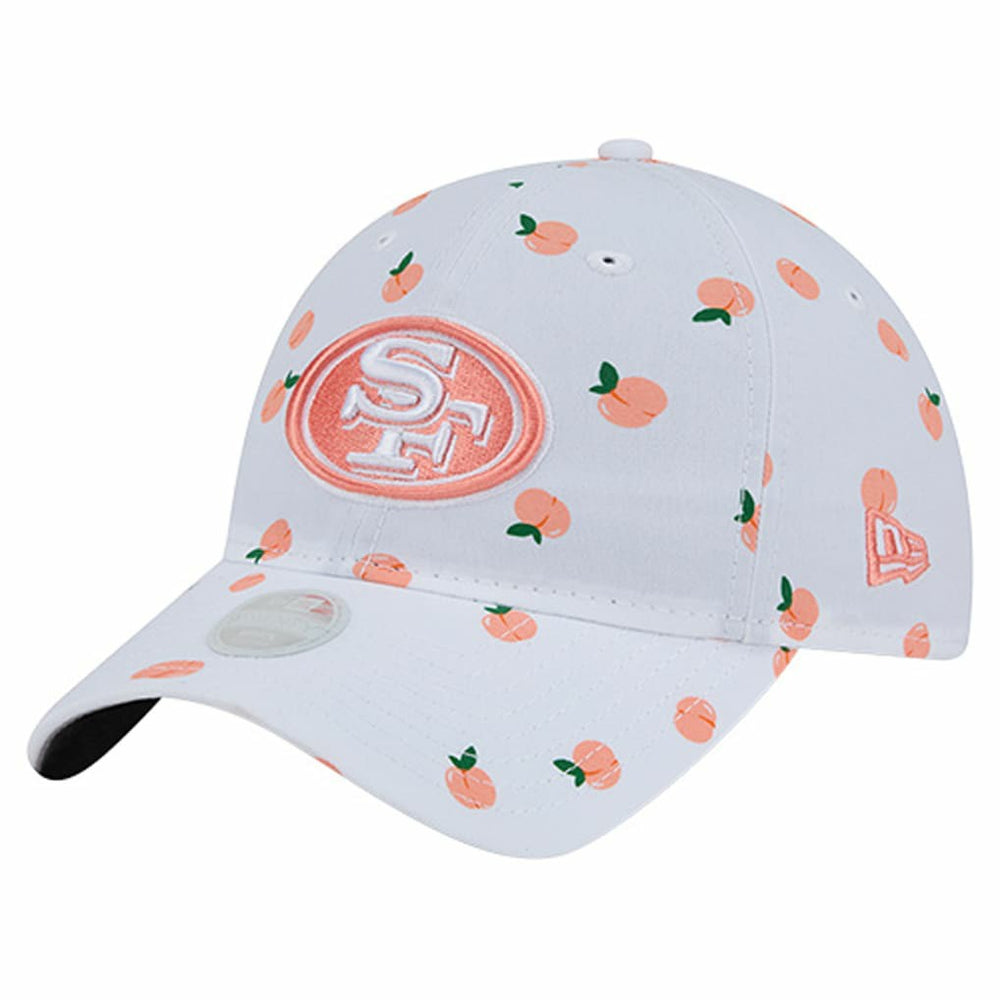 San Francisco 49ers New Era Women's Fruit Pattern 9TWENTY Adjustable Hat