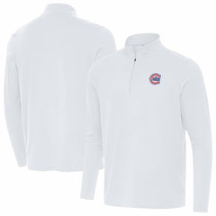 Chicago Cubs Antigua Alternate Logo Intent Quarter-Zip Pullover | MLB On Sale