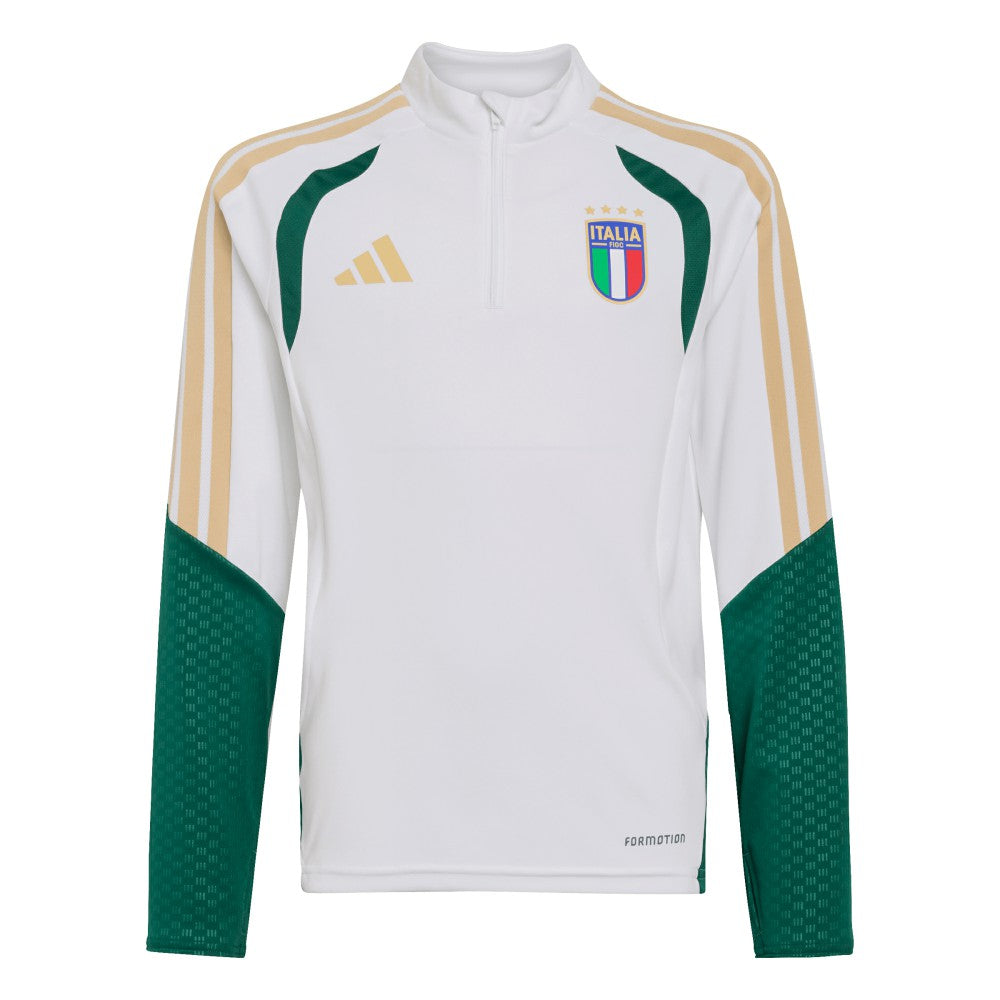 Italy National Team Youth FIFA x World Cup Tiro Training Top White - Adidas