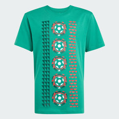 Mexico National Team Youth FIFA x World Cup Home T-Shirt Green - Adidas