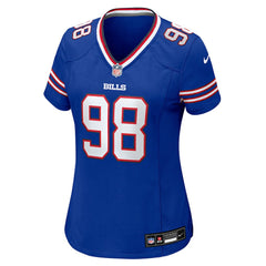 T.J. Sanders Buffalo Bills Women's Team Game Jersey - Royal