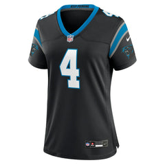 Tetairoa McMillan Carolina Panthers Women's Team Game Jersey - Black