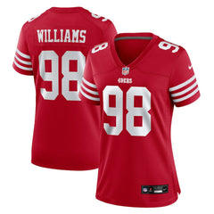 San Francisco 49ers Nike Mykel Williams Women's Team Game Jersey