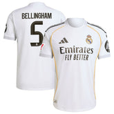 Jude Bellingham Real Madrid 2025/26 Home Jersey White - Adidas