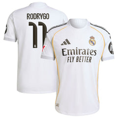 Rodrygo Real Madrid 2025/26 Home Jersey White - Adidas
