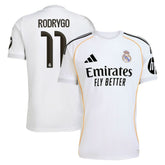 Rodrygo Real Madrid 2025/26 Home Replica Jersey White - Adidas