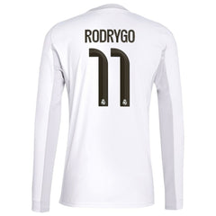 Rodrygo Real Madrid 2025/26 Home Replica Jersey White - Adidas