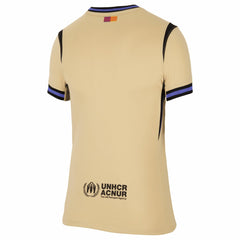 Barcelona Women's 2025/26 Away Stadium Replica Jersey Gold - Nike