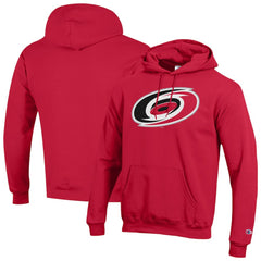 Carolina Hurricanes Champion Primary Logo 1-Hit Pullover Hoodie Sale