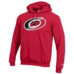 Carolina Hurricanes Champion Primary Logo 1-Hit Pullover Hoodie Sale