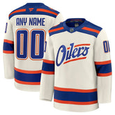 Edmonton Oilers Fanatics Alternate Premium Custom Jersey Online
