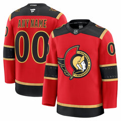 Ottawa Senators Fanatics Alternate Custom Premium Jersey Sale