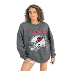 Arizona Cardinals Gameday Couture Women's Ready to Rumble Premium Fleece Pullover Sweatshirt