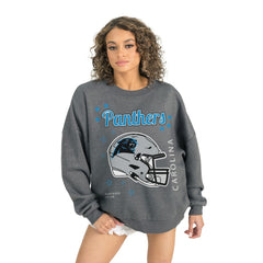 Carolina Panthers Gameday Couture Women's Ready to Rumble Premium Fleece Pullover Sweatshirt