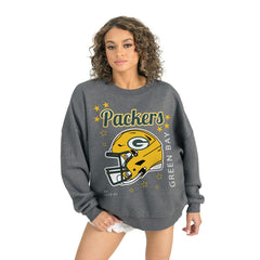 Green Bay Packers Gameday Couture Women's Ready to Rumble Premium Fleece Pullover Sweatshirt